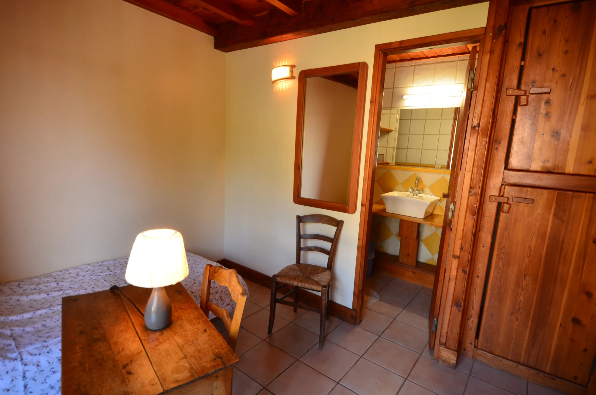 Petit aperçu de la chambre "Lys Oranger".